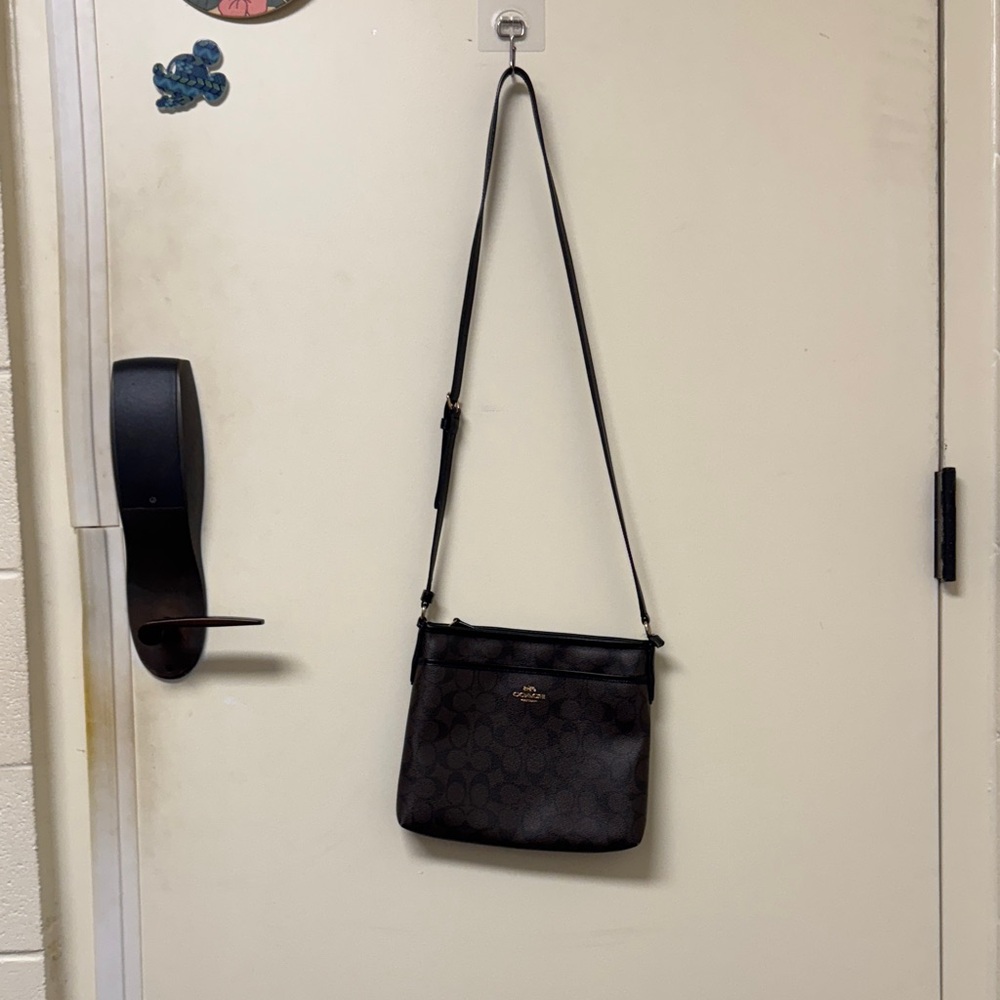 Coach Dark Brown Shoulder Bag